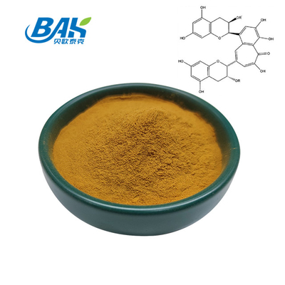 BAK জৈবিক থিয়েফ্লাভিন ২০% - ৮০% গ্রিন টি এক্সট্রাক্ট পাউডার হেলথ কেয়ারের জন্য