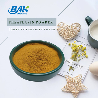 BAK জৈবিক থিয়েফ্লাভিন ২০% - ৮০% গ্রিন টি এক্সট্রাক্ট পাউডার হেলথ কেয়ারের জন্য
