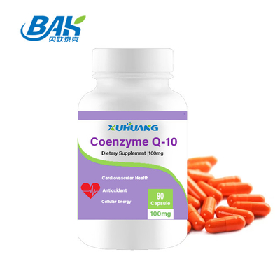 খাদ্য গ্রেড Coq 10 ক্যাপসুল দীর্ঘস্থায়ী সঙ্গে সমৃদ্ধ 36 মাস জন্য শেল্ফ জীবন