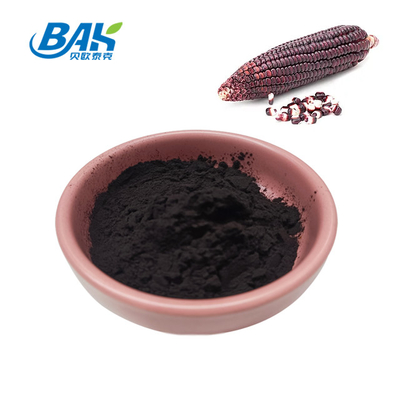 BAK কারখানা পাইকারি অ্যান্টোসায়ানিন 35% Zea Mays Purple Corn Extract Dark Purple Powder