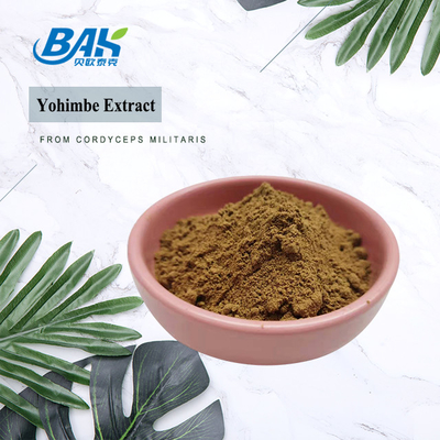 5%-98% Yohimbe Extract 100% Pass 80 Mesh Corynanthe Yohimbe L ব্রাউন ইয়েলো পাউডার
