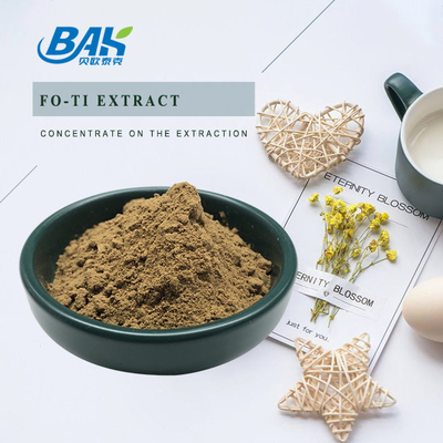 Polygonum Multiflorum Thunb Foti Root Extract ব্রাউন ইয়েলো পাউডার 10:1 20:1
