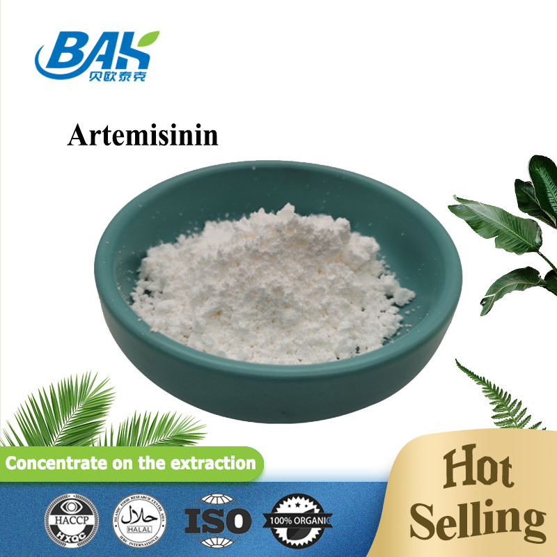 BAK কারখানা পাইকারি 99% Dihydroartemisinin বর্ণহীন চোখের স্ফটিক CAS 537-42-8